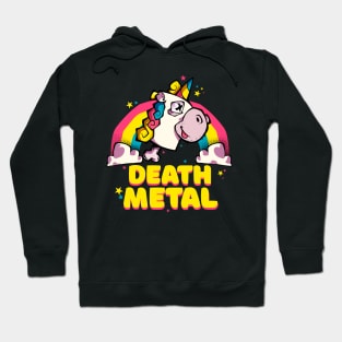 Death Metal Unicorn Hoodie